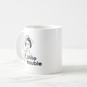 おしっこトラブル コーヒーマグカップ (正面左)