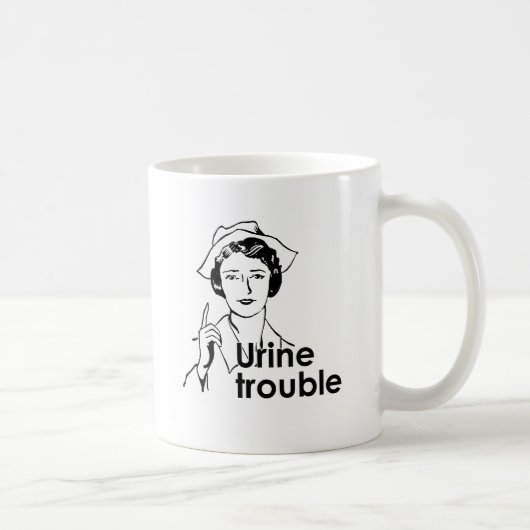 おしっこトラブル コーヒーマグカップ (右)