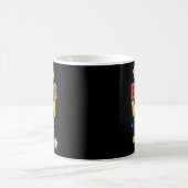 おしっこ時に痛い 女性 楽しい ユーモア コーヒーマグカップ (中央)