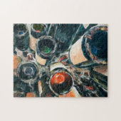 おしっこ! ワインパズルの恋人たち ジグソーパズル (横)