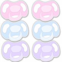 おしゃぶりステッカーシート