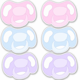おしゃぶりステッカーシート シール