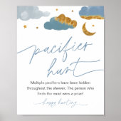 おしゃぶり狩りゲームtwinkle小さな赤ちゃんシャワーボーイ ポスター (正面)