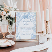 おしゃぶり狩りブルートイレサファリアニマルベビーシャワー ポスター