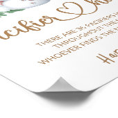 おしゃぶり狩り冬の赤ちゃんシャワーゲームポスター ポスター (角)