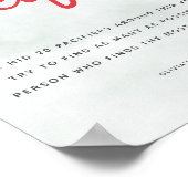 おしゃぶり赤ちゃんシャワーゲームシ素朴ックトマトを見つける ポスター (角)