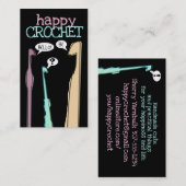 おしゃべりのかぎ針糸作り 名刺 (正面/裏面)