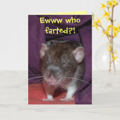 おしゃべりカスタマイズ可能なグリーティングカード カード (黄色い花)