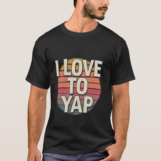 おしゃべり大好きお喋りな外交的な性格 Tシャツ (正面)