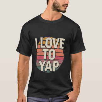 おしゃべり大好き 元気な性格 Tシャツ