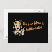 おしゃべり好きな人はいない ポストカード (正面/裏面)