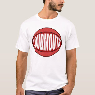 おしゃべり屋のユーモア Tシャツ
