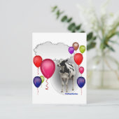 おしゃべり誕生日 ポストカード (スタンド正面)