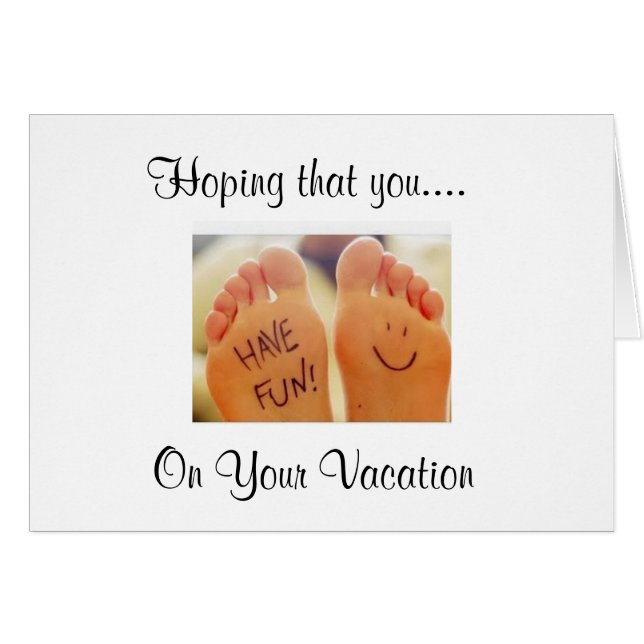 おしゃべり足は休暇で「おもしろいを持って」と言う！ (正面横)