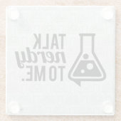 おしゃべり ガラスコースター (裏面)