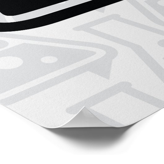 おしゃべり ポスター (角)