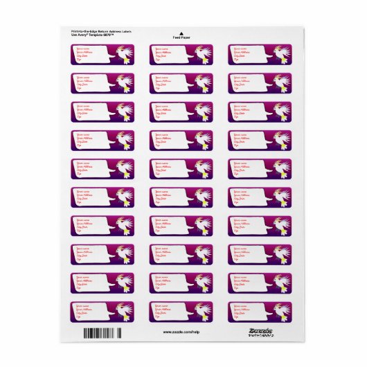 おしゃべり ラベル (フルシート)