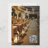 おしゃれすぎない愛 招待状 (裏面)