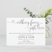 おしゃれすぎない、ただ愛を込めて ウェディング招待状 招待状 (スタンド正面)