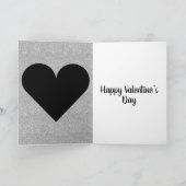 おしゃれでかわいいバレンタインデーのカード カード (内部)