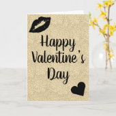 おしゃれでかわいいバレンタインデーのカード カード (黄色い花)