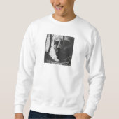 おしゃれでかわいい カスタムフォト あなただけの写真 メンズ スウェットシャツ (正面)
