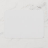 おしゃれですね あなたたちの為に席を確保してあります テンプレート (裏面)