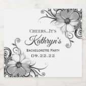 おしゃれでカスタマイズ可能 ビールラベル (シングルラベル)