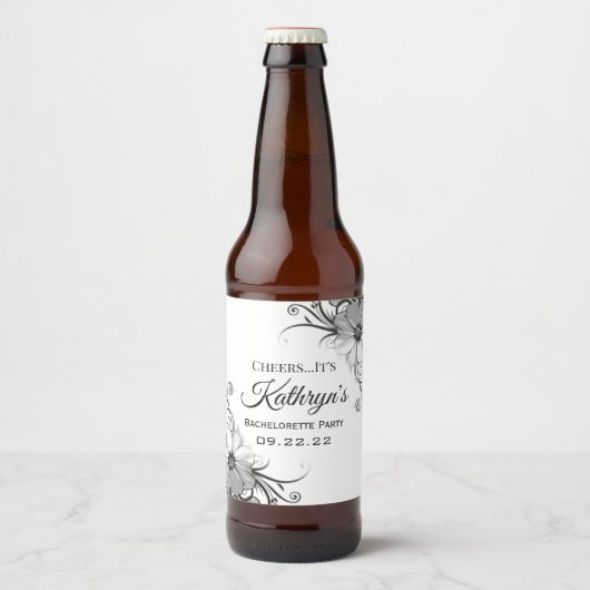 おしゃれでカスタマイズ可能 ビールラベル (正面)