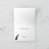 おしゃれでカラフルなペアックの感謝カード サンキューカード (内部)