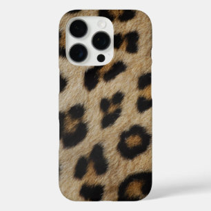 おしゃれでスタイリッシュなヒョウ柄の動物プリントパターン iPhone 16 PROケース