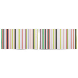 おしゃれでモダンなニュートレンドのストライプ 枕カバー