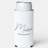 おしゃれでモダンなブライズメイドへのプレゼント スリム缶クーラー