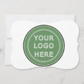 おしゃれでモダンなミニマルデザイン カード (正面)