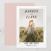 おしゃれで光沢のある結婚式招待状をカスタマイズ 招待状 (正面/裏面)