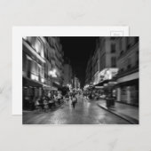 おしゃれで都会的なパリのライフスタイルと文化 ポストカード (正面/裏面)