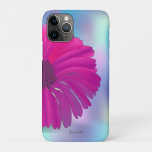 おしゃれなかわいいデイジー 花 ホログラフィック iPhone 11 PROケース