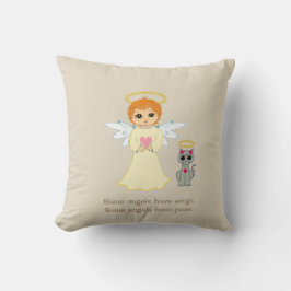 おしゃれなかわいい天使 クッション
