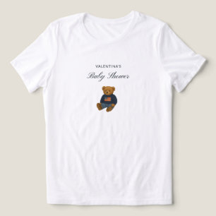 おしゃれなくまのベビーシャワーパーティーTシャツ トライブレンドTシャツ