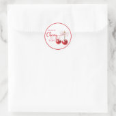 おしゃれなアクセントシール ラウンドシール (バッグ)