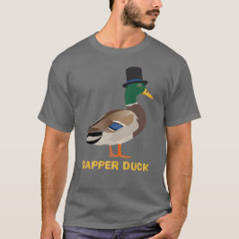 おしゃれなアヒル Tシャツ