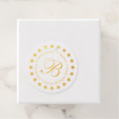 おしゃれなイニシャル住所スタースタイル フェイバータグ (箱)