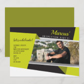 おしゃれなイメージの写真招待状 招待状 (正面/裏面)