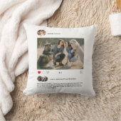 おしゃれなインスタグラムの投稿を友達に クッション (ブランケット)