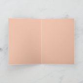 おしゃれなイースターバニー犬 招待状 (内部)