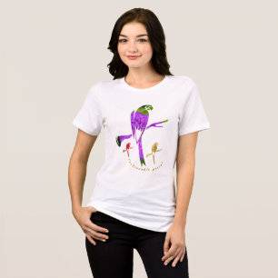 おしゃれなオウム トライブレンドTシャツ