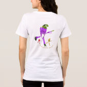 おしゃれなオウム トライブレンドTシャツ (裏面)