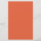 おしゃれなオレンジ色のサンセット 夏のブライダルシャワー招待状 (裏面)