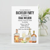 おしゃれなカクテルパーティーの招待状 招待状 (スタンド正面)