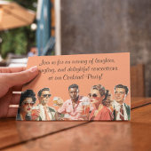 おしゃれなカクテルパーティーの飲み会がスマートにまとまる 招待状